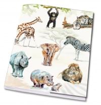 Schrift A5: Afrikaanse dieren, Michelle Dujardin