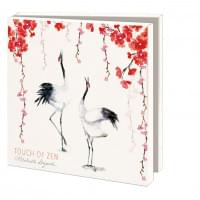 Kaartenmapje met env, vierkant: Touch of Zen, Michelle Dujardin