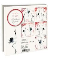 Kaartenmapje met env, vierkant: Touch of Zen, Michelle Dujardin