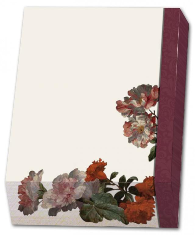 Memo blocnote: Bloemstuk, Jan Baptist Bosschaert, Musea Brugge