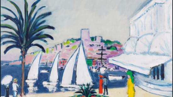 Gezicht op het casino in Cannes, Kees van Dongen, Singer Laren