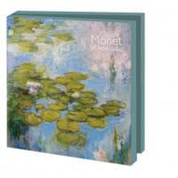 Kaartenmapje met env, vierkant: Water lilies, Claude Monet