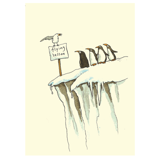 Flying Lessons Card by Anita Jeram