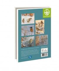 Kaartenmapje met env, groot: Wintervogels 4, Elwin van der Kolk, Natuurpunt