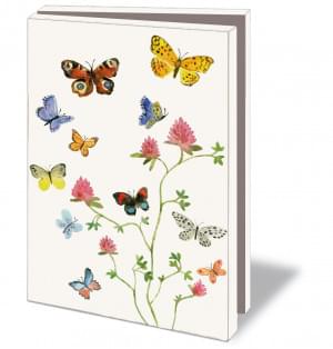 Kaartenmapje met env, klein: Flowers, Butterflies and Birds, Alice Appleton