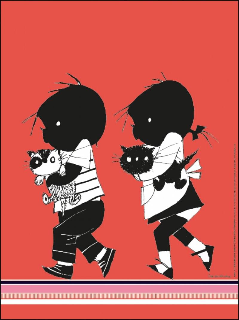 karakter schoner koud Poster: Jip en Janneke dragen een kat, Fiep Westendorp kopen | Bekking &  Blitz