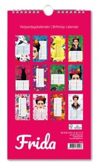 Verjaardagskalender: Frida