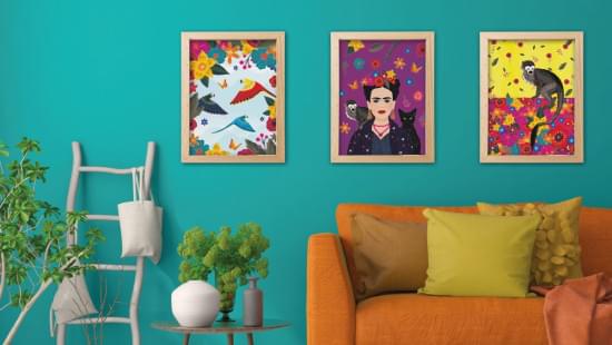 Poster: Monkey, Frida