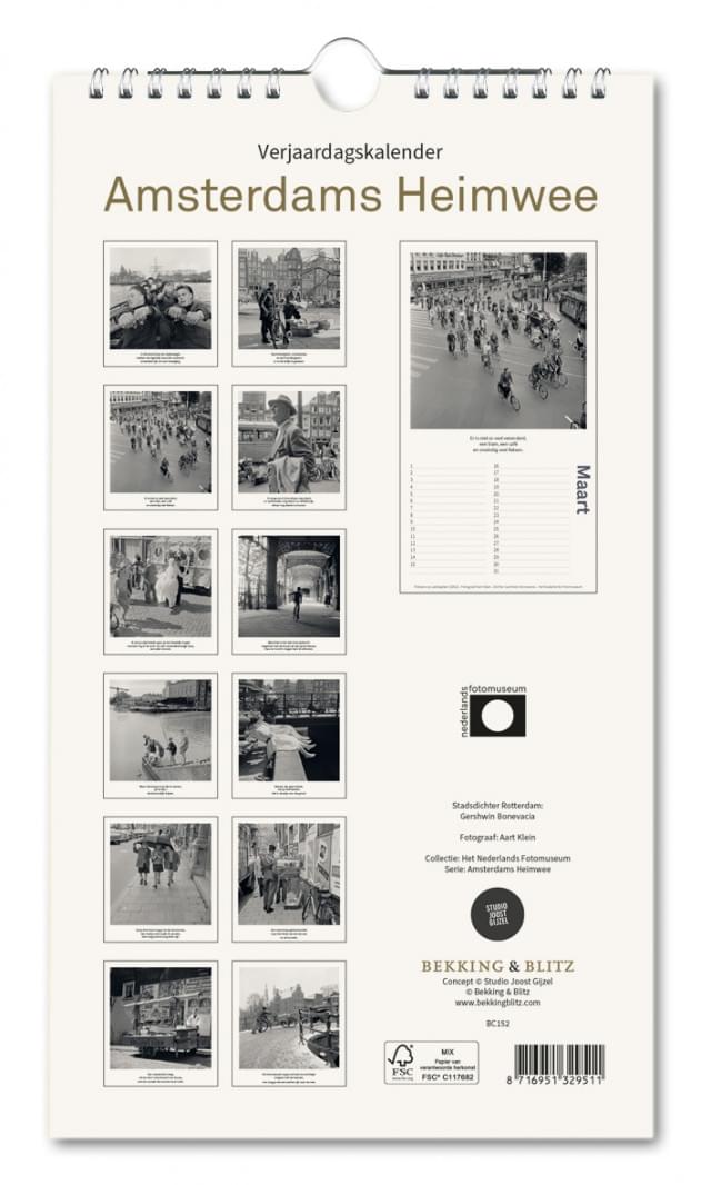 Verjaardagskalender: Amsterdams Heimwee, Studio Joost Gijzel