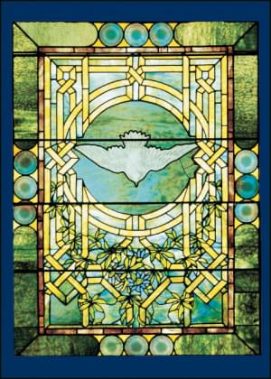 Anna B. Innes Memorial window, Louis Comfort Tiffany, Morse Museum