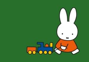 Nijntje - Miffy - Nijntje met treintje/L, Dick Bruna