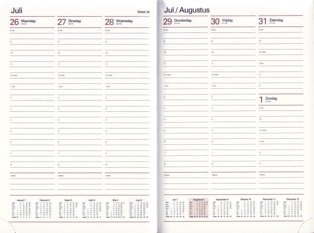 Combi agenda A5 week 2022-2023