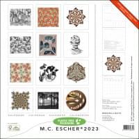 M.C. Escher maandkalender 2023