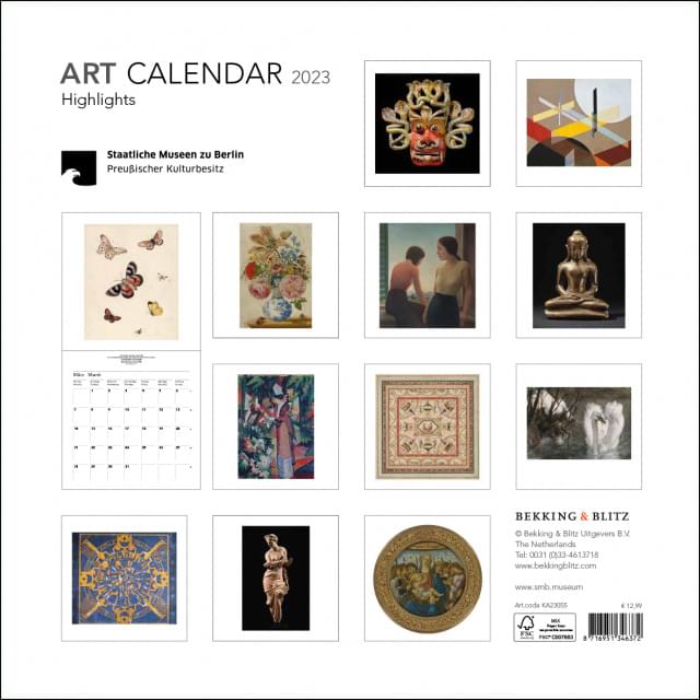 Art Highlights SMB maandkalender 2023