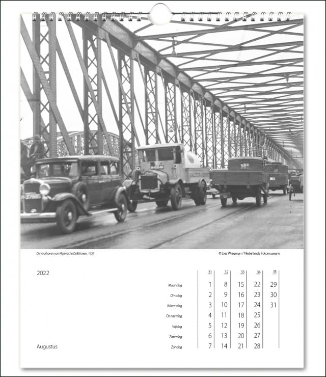 Rotterdam in de 20e eeuw kalender 2023, Paul Schuitema