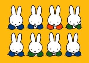 Nijntje - Miffy - 8 Nijntjes/L, Dick Bruna