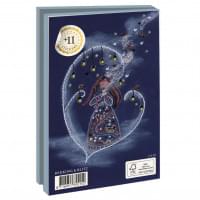Kaartenmapje met env, klein: Lovely winter, Francien van Lang