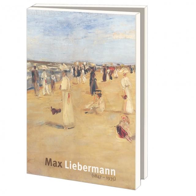 Kaartenmapje met env, groot: Max Liebermann