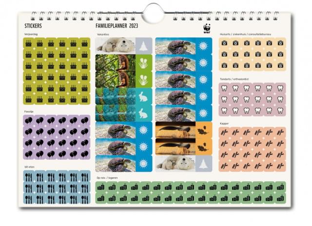 WWF familie planner 2023