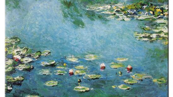 Placemat: Water lilies, Claude Monet