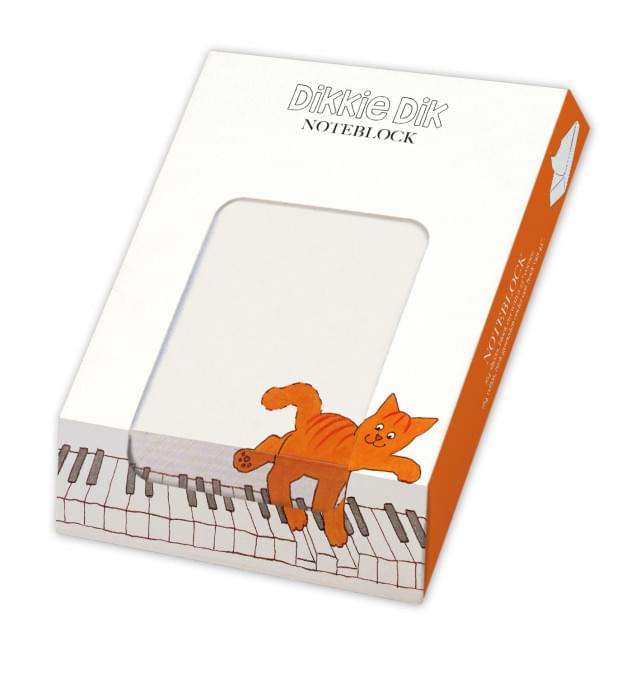 Memo blocnote: Piano, Dikkie Dik