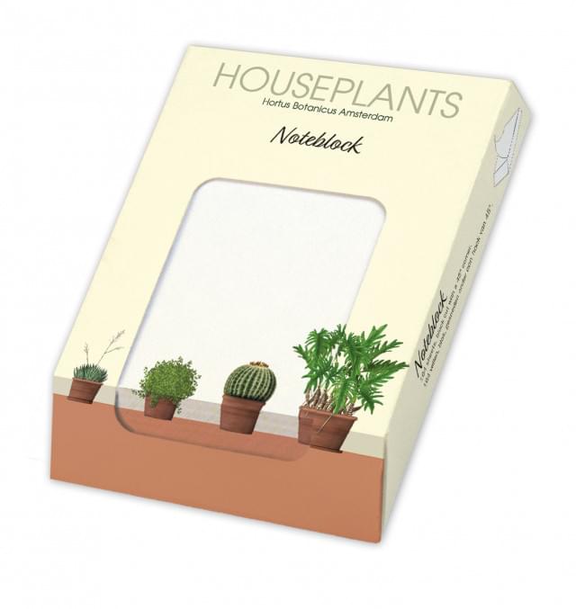 Memo blocnote: Houseplants, Kelly van Koppenhagen, Hortus Botanicus Amsterdam