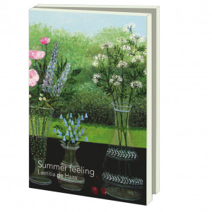 Kaartenmapje met env, groot: Summer feeling, Laetitia de Haas