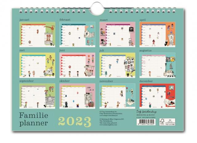 Fiep Westendorp familie planner 2023