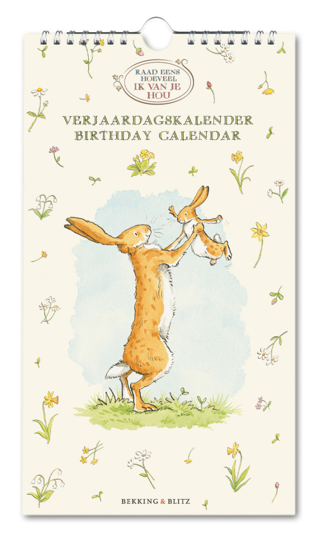 blauwe vinvis schuur Arabisch Verjaardagskalender: Guess How Much i Love You, Sam McBratney, Anita Jeram  kopen | Bekking & Blitz