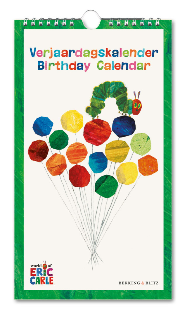 Hen pijn doen vriendschap Verjaardagskalender: The very hungry caterpillar, Eric Carle kopen |  Bekking & Blitz