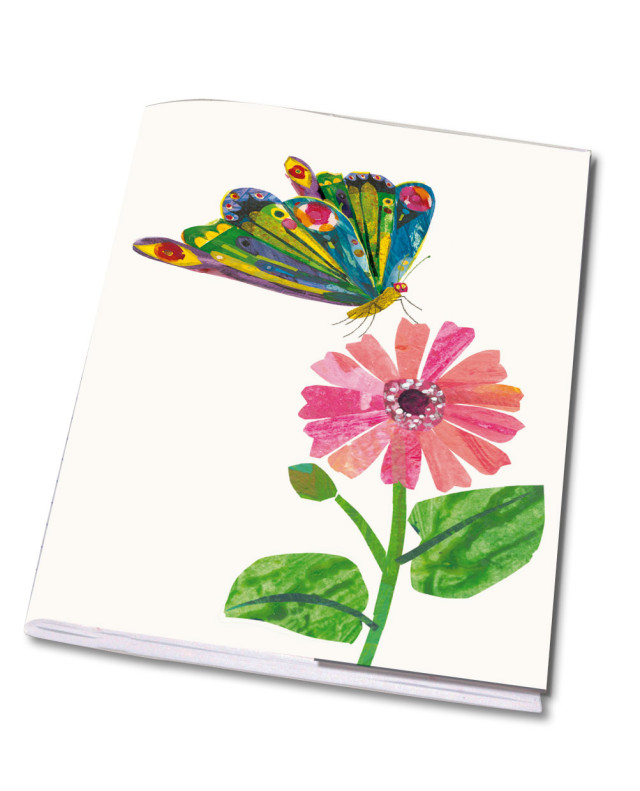 Schrift A5: Flowers, The very hungry caterpillar, Eric Carle
