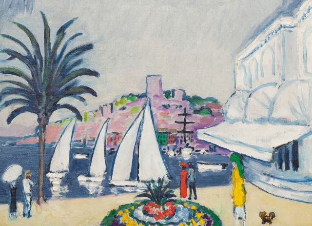 Puzzel (1.000 stukjes): Gezicht op het casino in Cannes, Kees van Dongen, Singer Laren