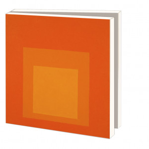 Kaartenmapje met env, vierkant: Josef Albers, Kunstmuseum Den Haag