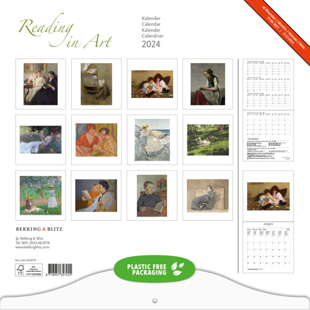 Reading in Art maandkalender 2024