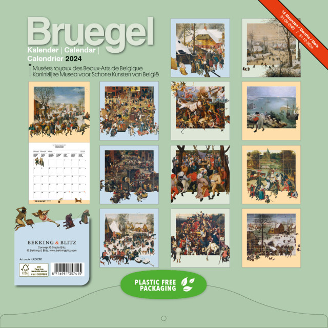 Bruegel maandkalender 2024