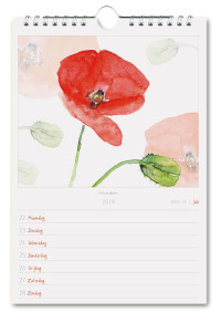 Michelle Dujardin, Butterflies, weekkalender 2024