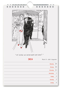 Peter van Straaten weekkalender 2024