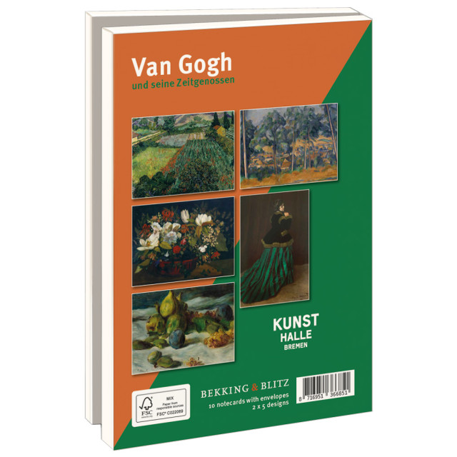 Kaartenmapje met env, groot: Van Gogh und seine Zeitgenossen, Kunsthalle Bremen