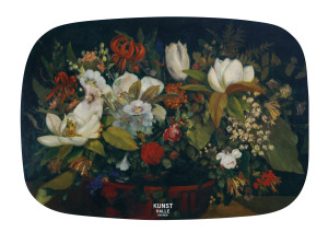 Dienblad: Blumenschale, Gustave Courbet, Kunsthalle Bremen