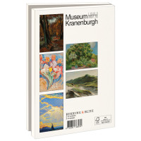 Kaartenmapje met env, groot: Kleuren van bergen, Museum Kranenburgh