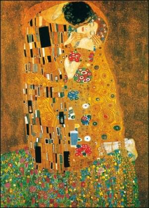 The Kiss, Gustav Klimt