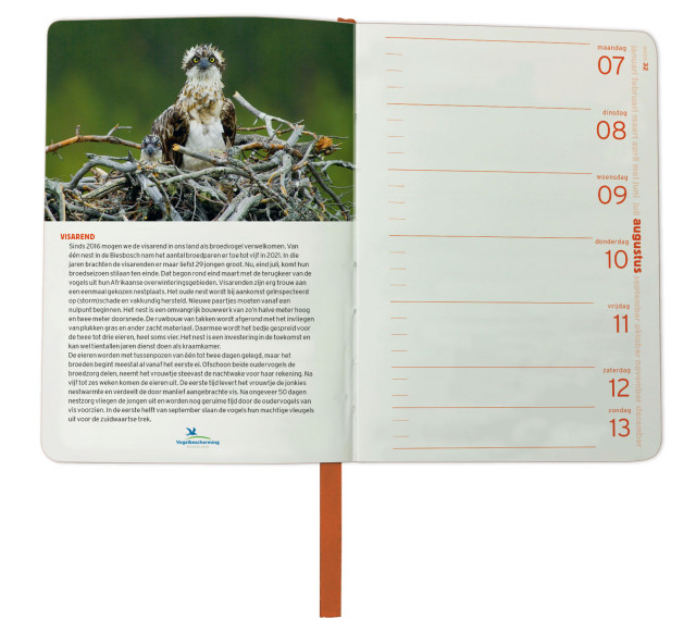 Vogelbescherming mini agenda 2024