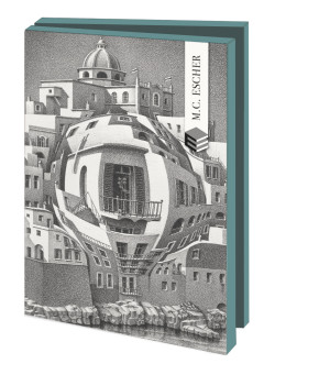 Kaartenmapje met env, klein: Impossible Architecture, M.C. Escher