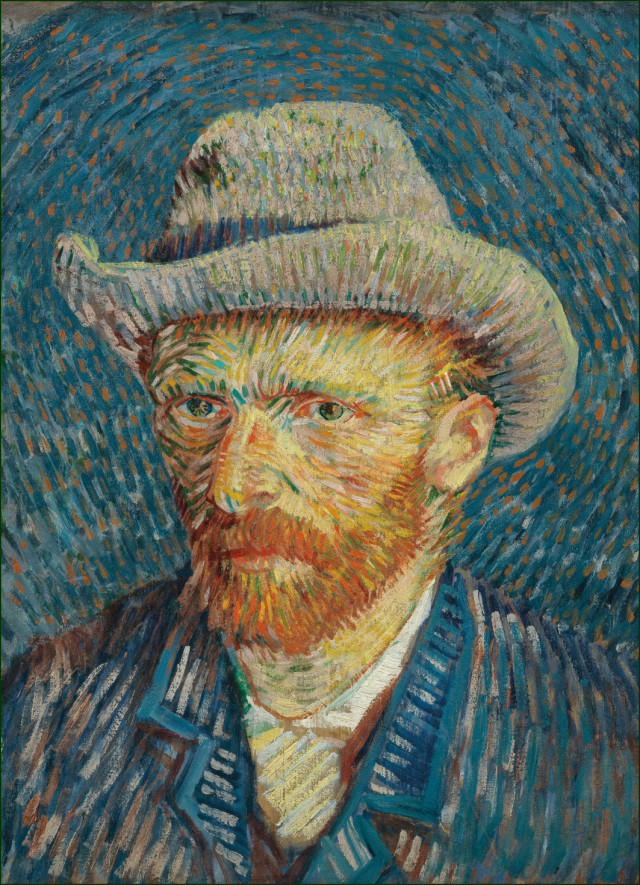 Puzzel (1.000 stukjes): Self-Portrait, Vincent van Gogh, Van Gogh Museum