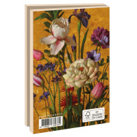 Kaartenmapje met env, klein: Roses & Tulips, Kenne Gregoire