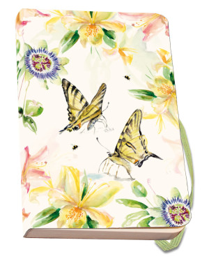Notitieboek A6, zachte kaft: Passion for Butterflies, Michelle Dujardin