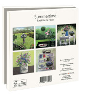 Kaartenmapje met env, vierkant: Summertime, Laetitia de Haas