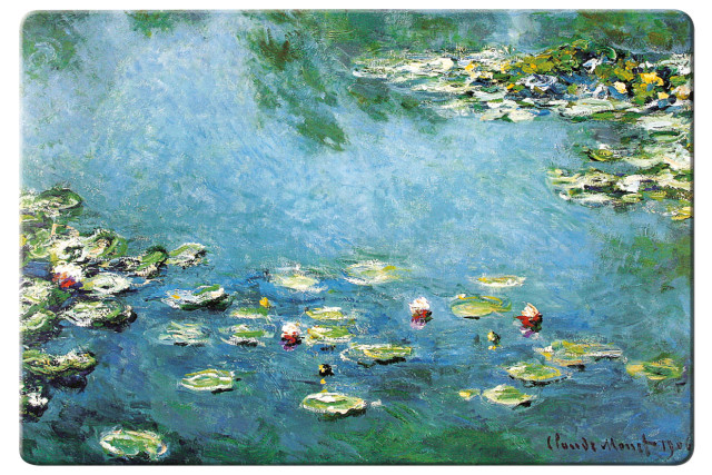 Placemat: Water lilies, Claude Monet