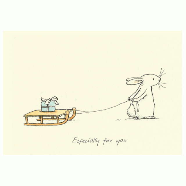 Especially for you, Christmas Card by Anita Jeram