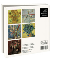 Kaartenmapje met env, vierkant: Flowers, Van Gogh Museum